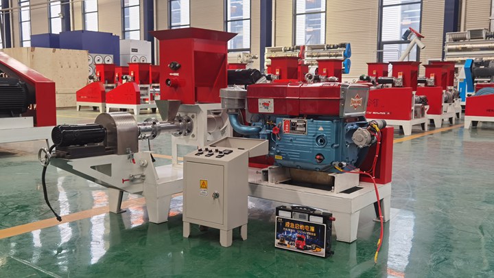 widely used solon fish feed extruder with new technology